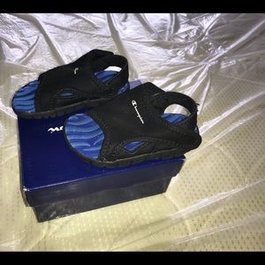 Champion Sandals size 4c (wide)